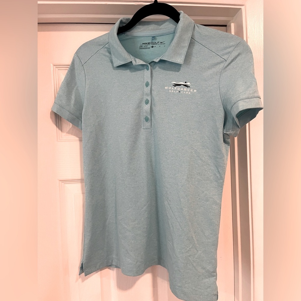 Spring Hobbies! Women’s Golf Shirt Sz M